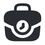 Brifecase Timer SVG Icon